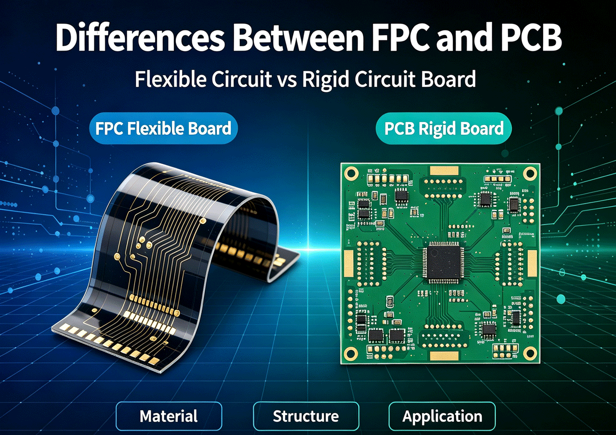 What is the difference between PCB and FPC